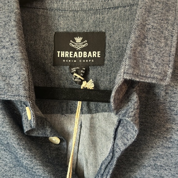 NWT Soft blue button down - Picture 2 of 6